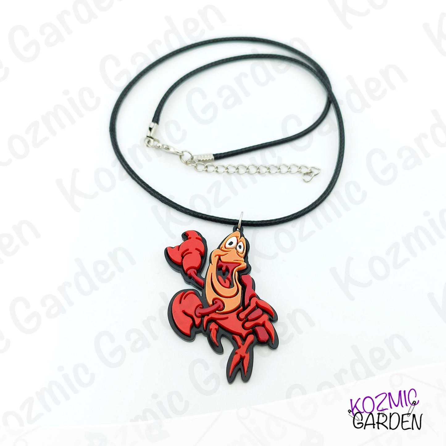 Sebastian Crab Earrings – Laser Cut Little Mermaid Inspired Jewelry