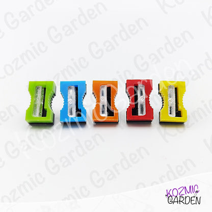 Funny Pencil Sharpener Stud Earrings – bright, quirky & super sharp!