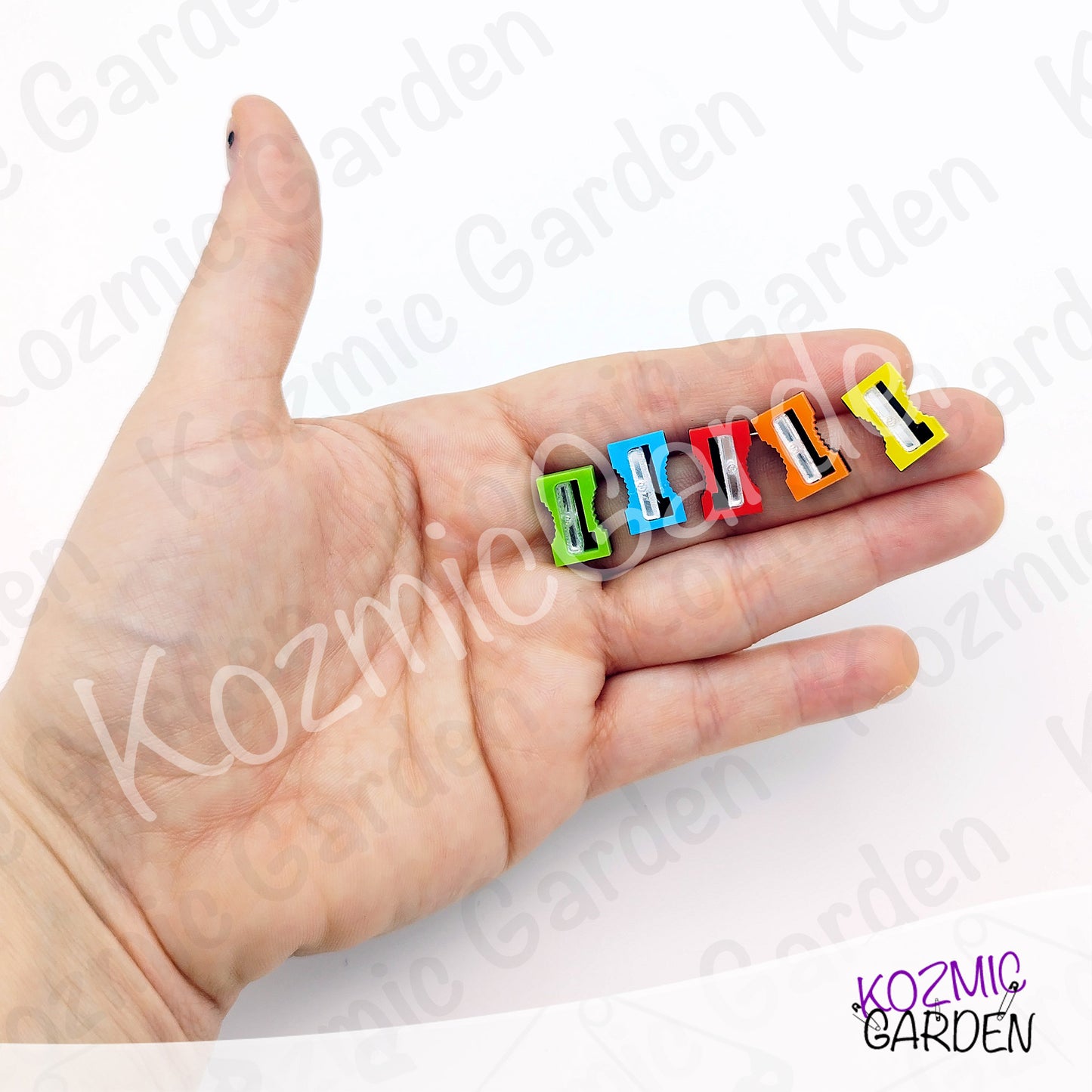 Funny Pencil Sharpener Stud Earrings – bright, quirky & super sharp!