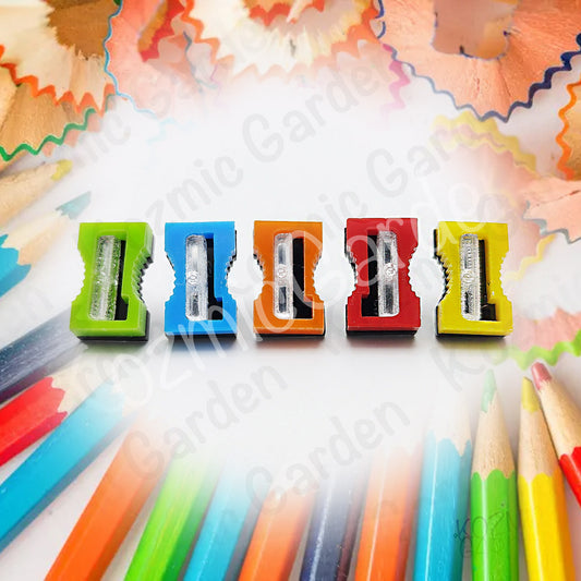 Funny Pencil Sharpener Stud Earrings – bright, quirky & super sharp!