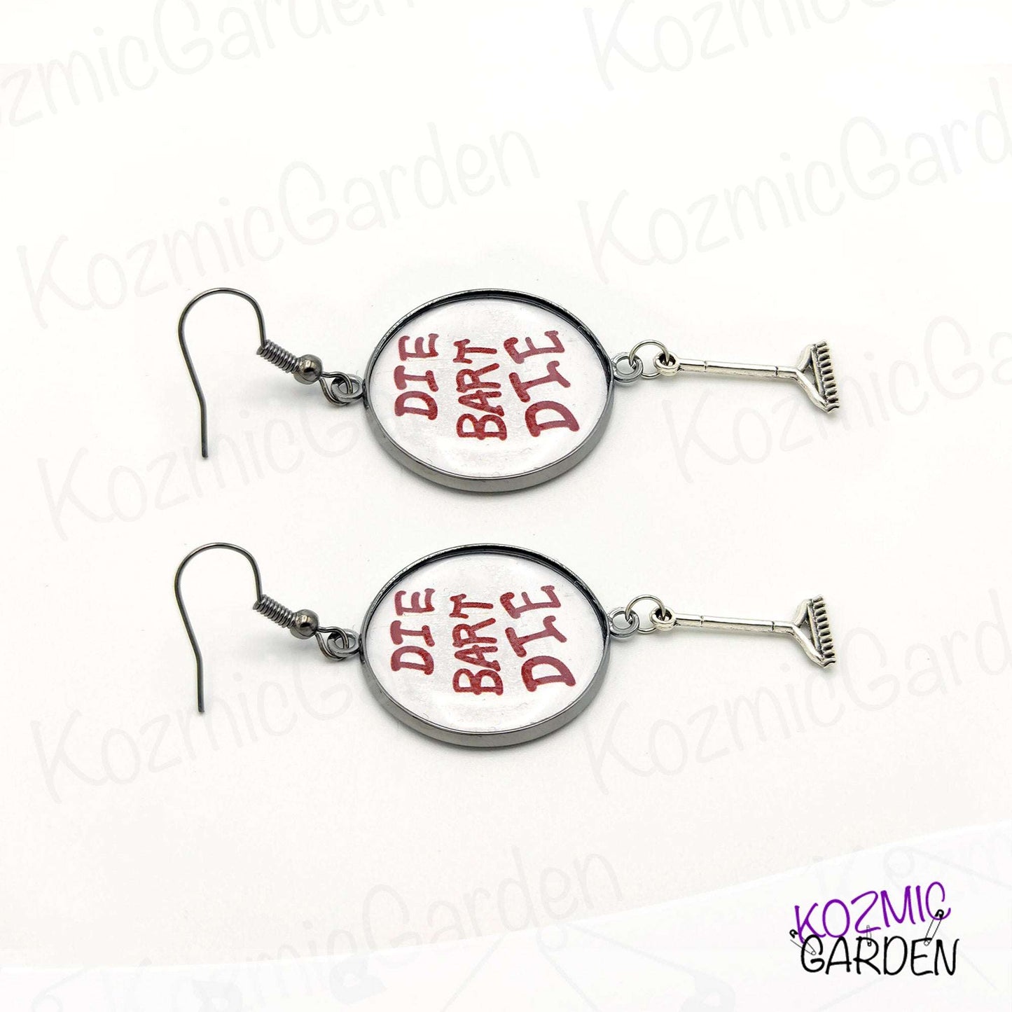 SIDESHOW BOB RAKE EARRINGS - Let Your Style Sow Mischief!