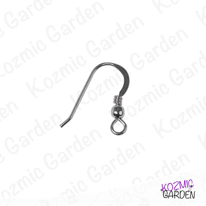 HYPOALLERGENIC EAR WIRES – Stainless Steel Fish Hooks | Silicone Fish Hooks | 925 Silver Hooks