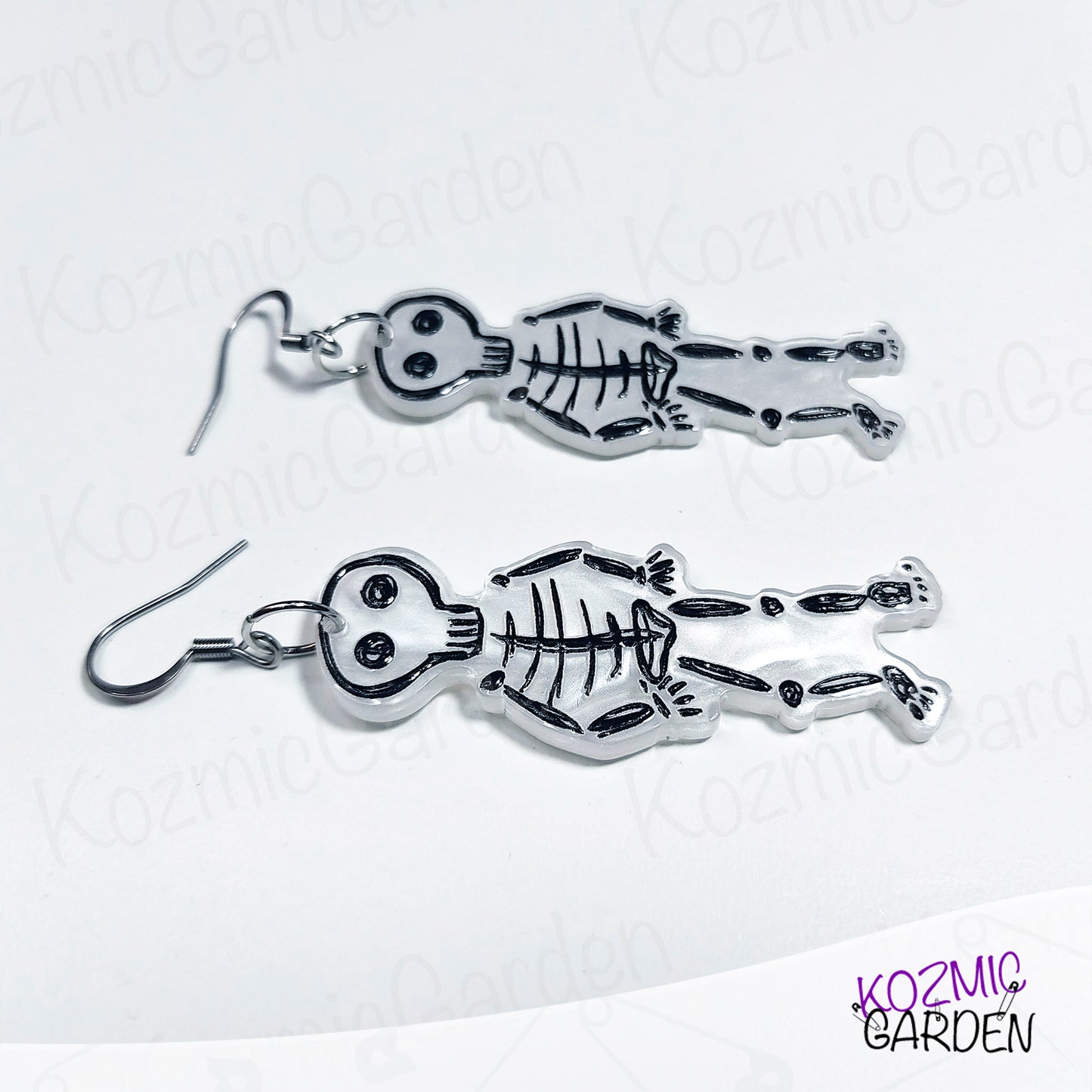 SKELETON EARRINGS | Adopt a Skele-friend!