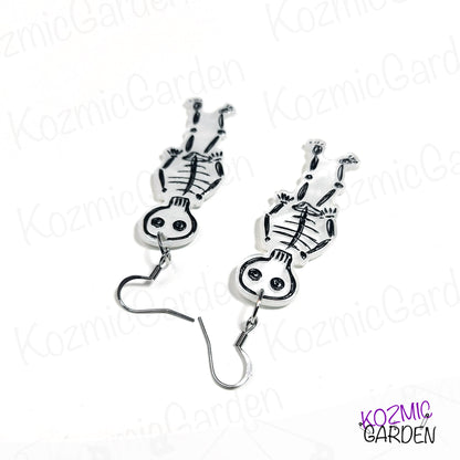 SKELETON EARRINGS | Adopt a Skele-friend!