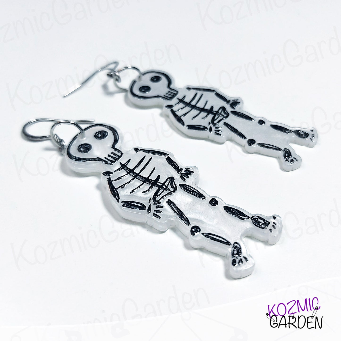 SKELETON EARRINGS | Adopt a Skele-friend!