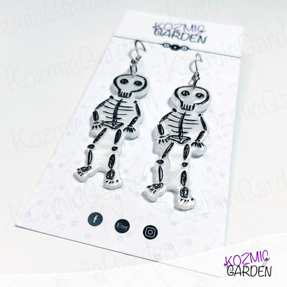 SKELETON EARRINGS | Adopt a Skele-friend!