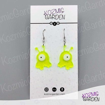 BRAIN SLUG EARRINGS | Futurama Inspired