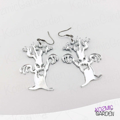 Spooky Tree Earrings | Welcome to the enchanted forest Muahahaha!