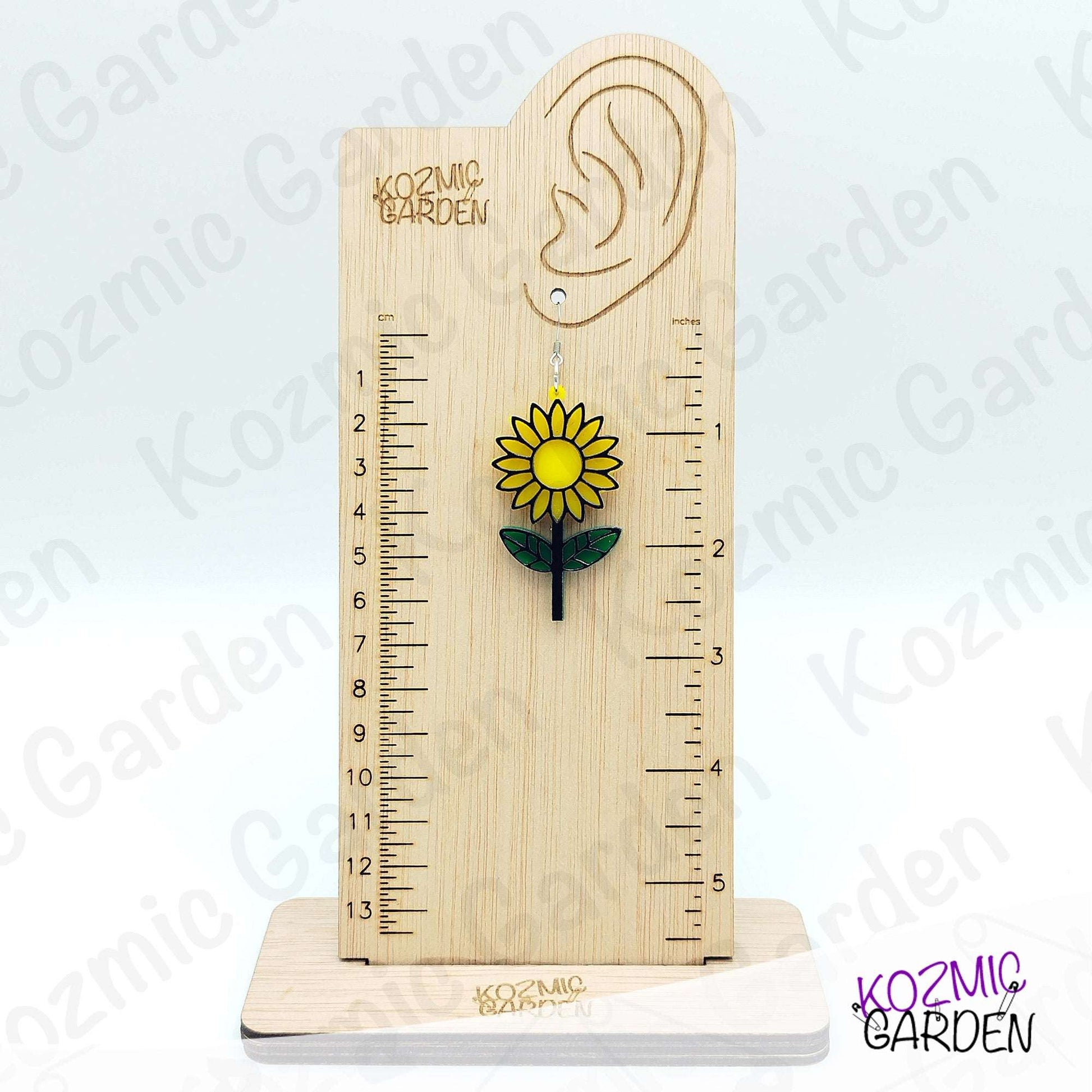Sunflower Earrings – Hippy, Nature-Inspired Statement Jewelry 🌻