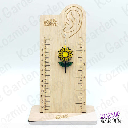 Sunflower Earrings – Hippy, Nature-Inspired Statement Jewelry 🌻