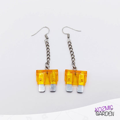 Electrifying Real Fuse Earrings | Quirky and Colorful Jewelry