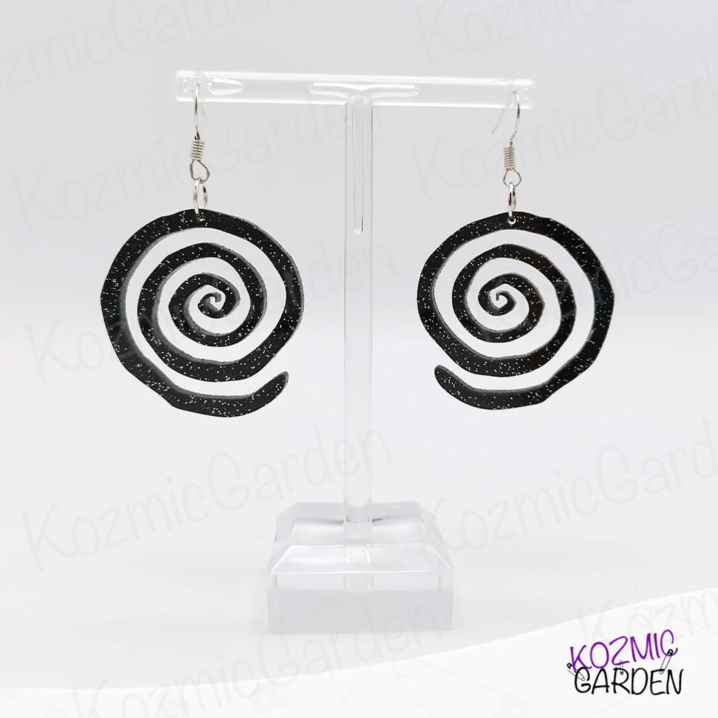 Spiral Arrow Earrings | Tim Burton Style!