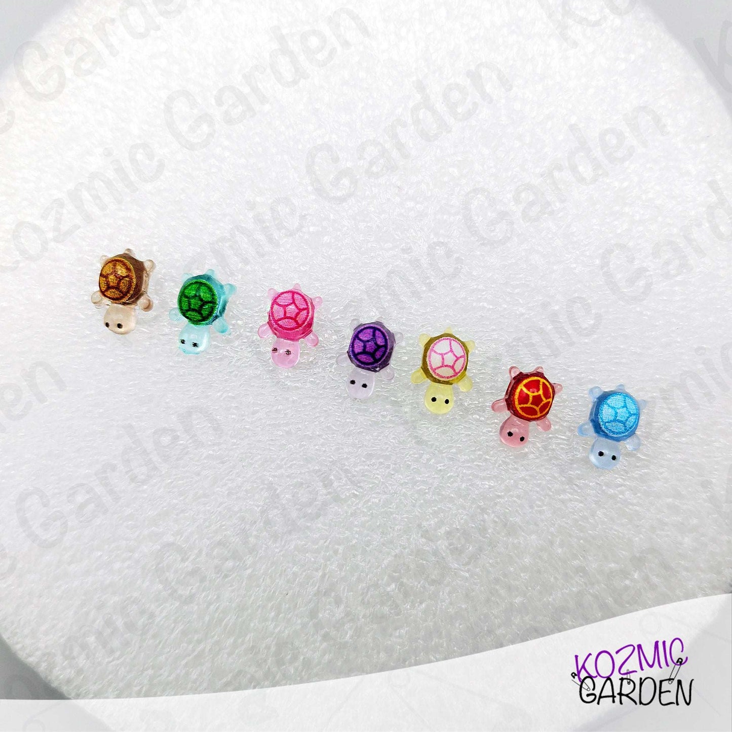 Tiny Turtle Stud Earrings – Mini Turtle Earrings – Animal Jewellery