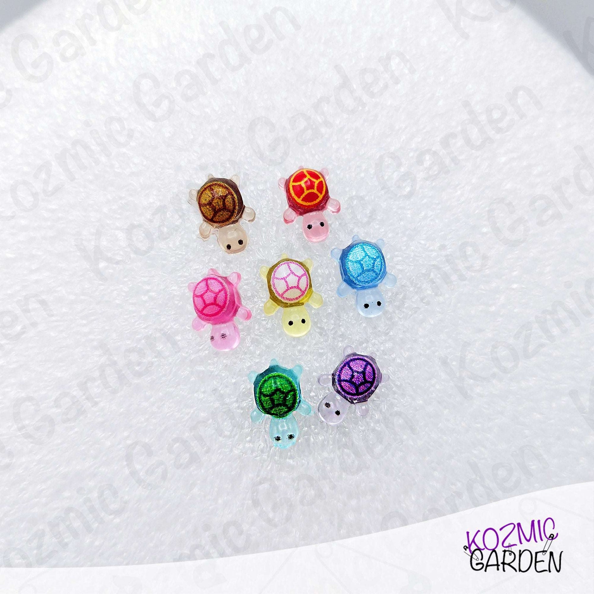 Tiny Turtle Stud Earrings – Mini Turtle Earrings – Animal Jewellery