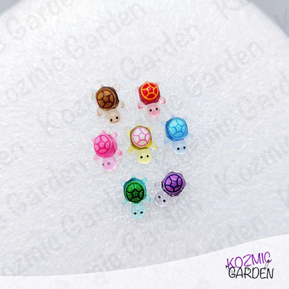 Tiny Turtle Stud Earrings – Mini Turtle Earrings – Animal Jewellery