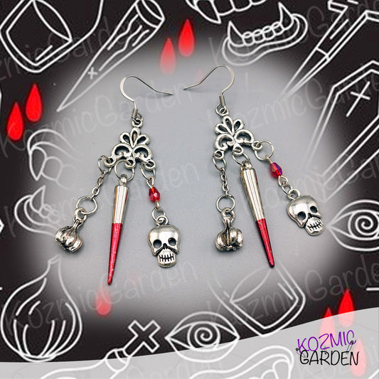 VAMPIRE SLAYER EARRINGS |  What Would Buffy Do?