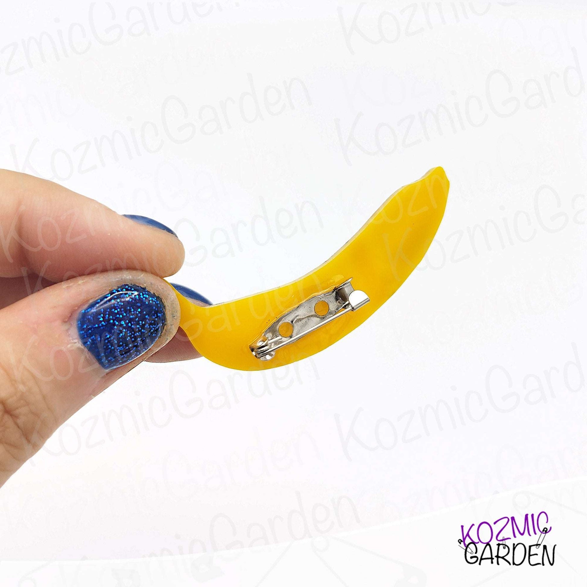 Pop Art Banana Brooch - Andy Warhol Inspired Accessory– Peel Good, Look Better