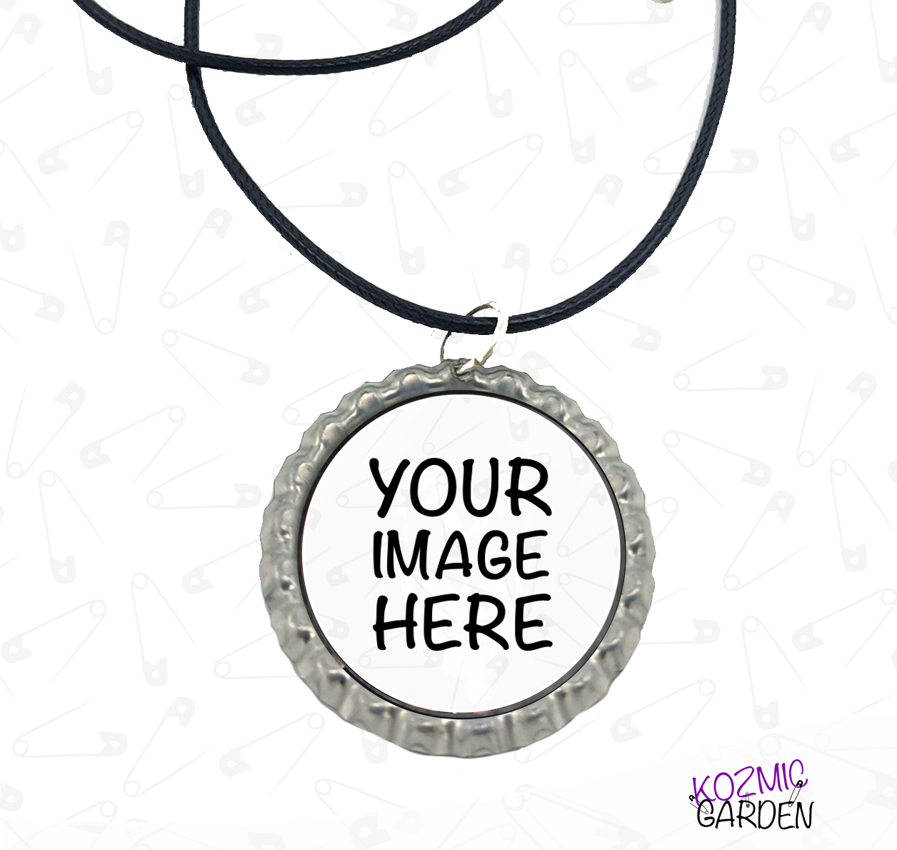 CUSTOM BOTTLE CAP PENDANT | Encapsulate your favourite person!