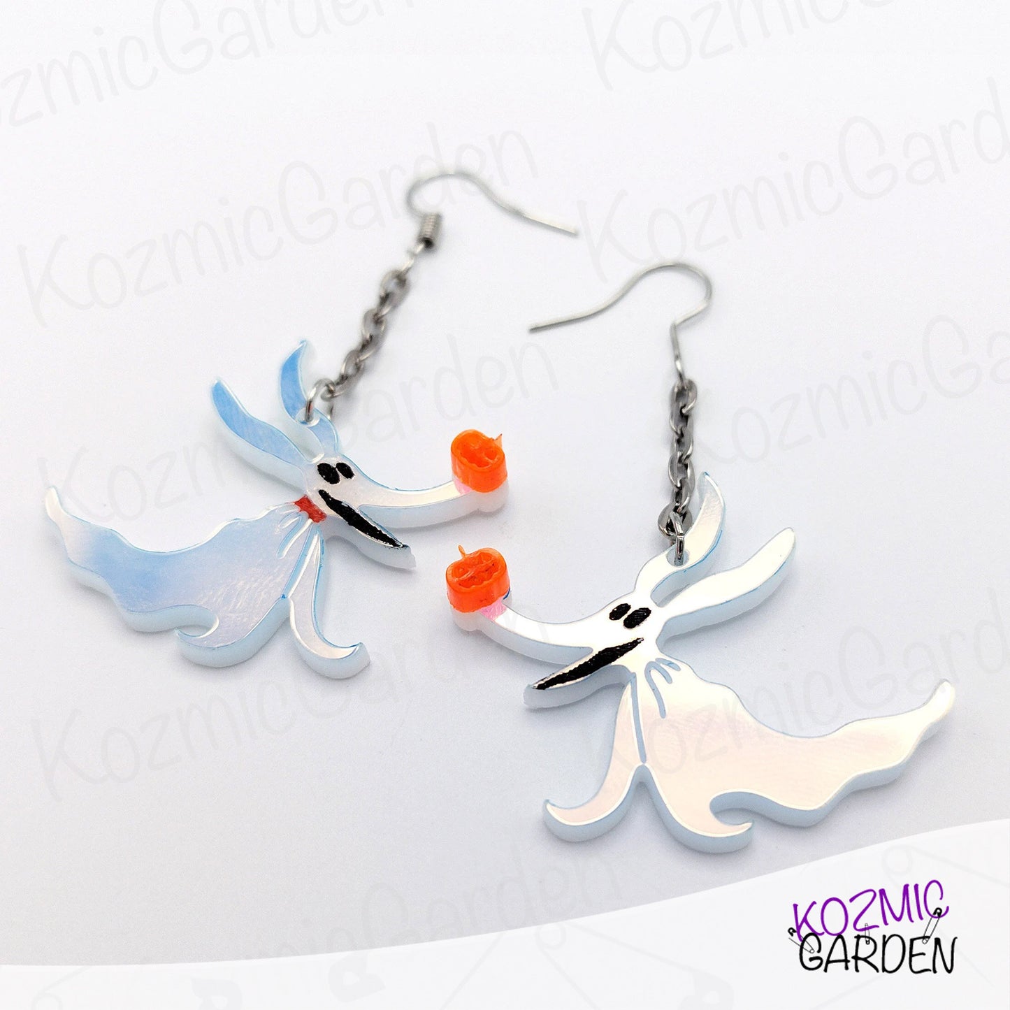 ZERO THE DOG EARRINGS | Just because I cannot see it, doesn't mean I can't believe it!