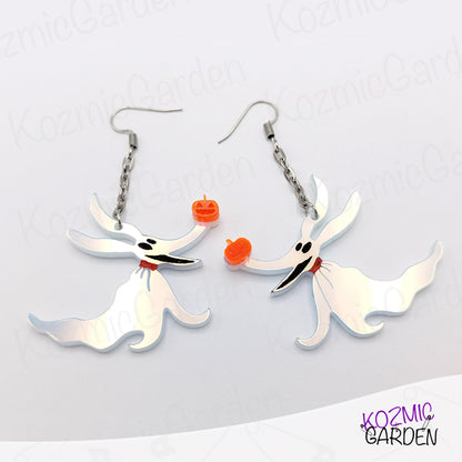 ZERO THE DOG EARRINGS | Just because I cannot see it, doesn't mean I can't believe it!