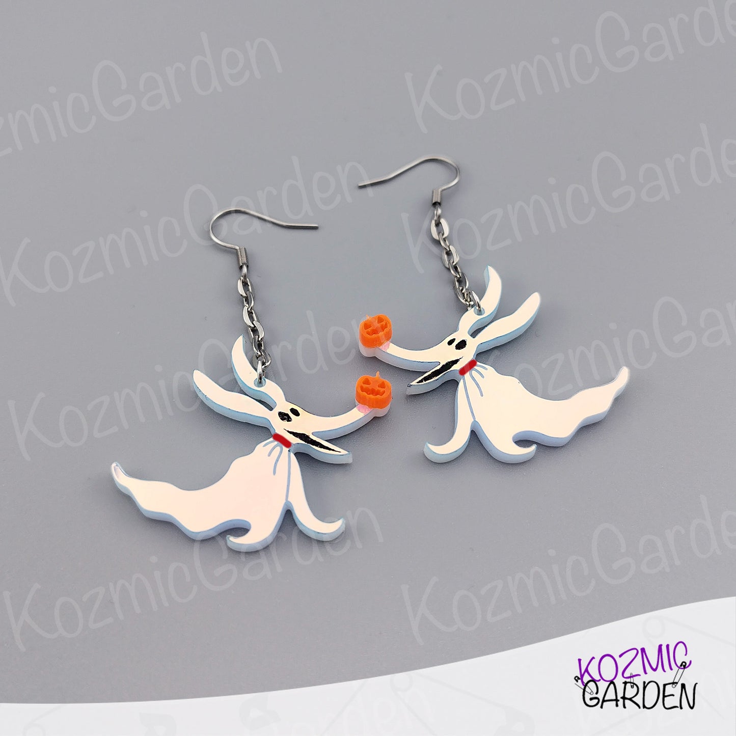 ZERO THE DOG EARRINGS | Just because I cannot see it, doesn't mean I can't believe it!