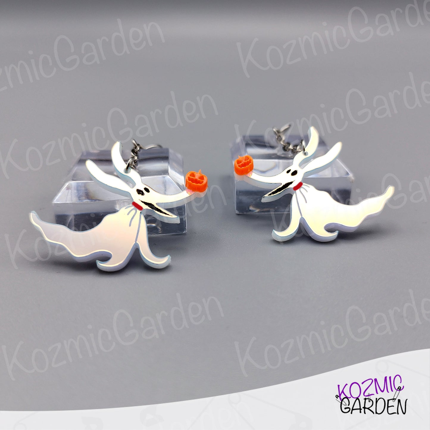 ZERO THE DOG EARRINGS | Just because I cannot see it, doesn't mean I can't believe it!