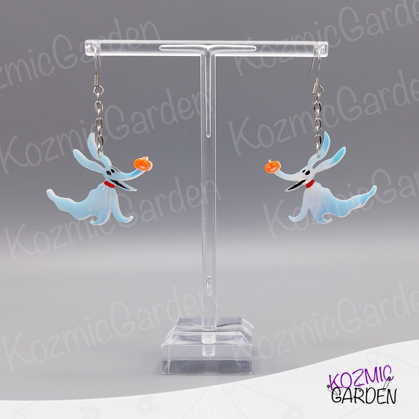 ZERO THE DOG EARRINGS | Just because I cannot see it, doesn't mean I can't believe it!