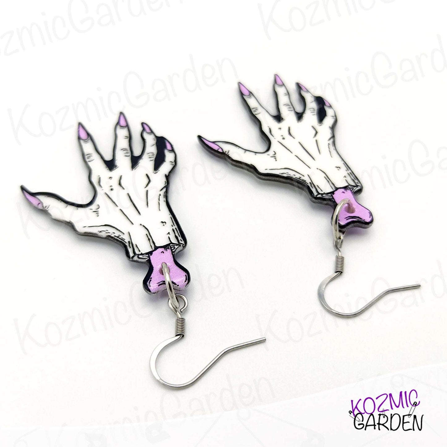 ZOMBIE HANDS EARRINGS