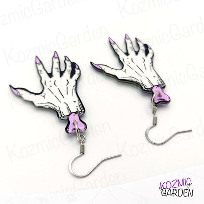ZOMBIE HANDS EARRINGS