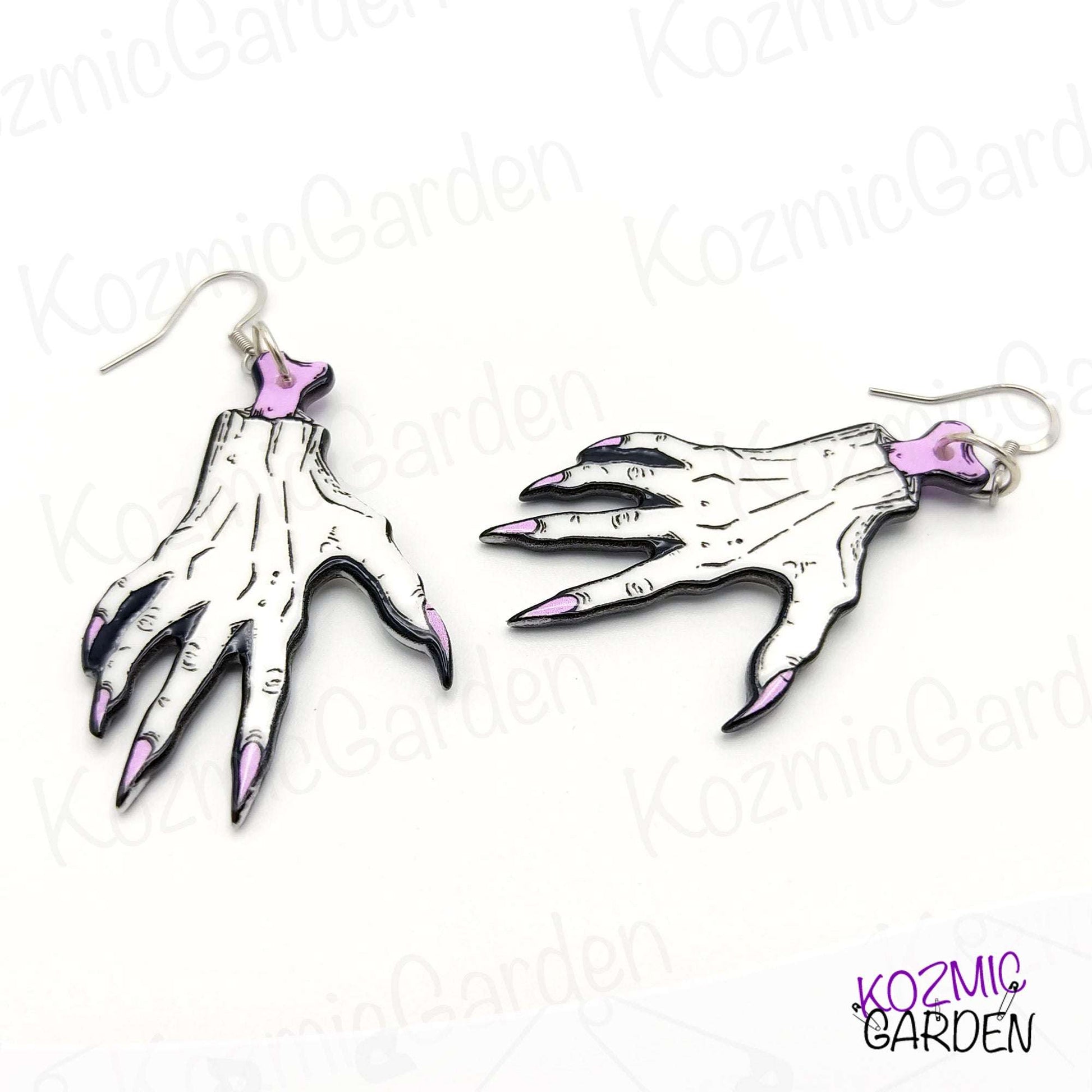 ZOMBIE HANDS EARRINGS