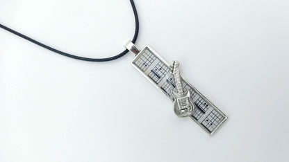 GUITAR CHORDS PENDANT - Kozmic Garden