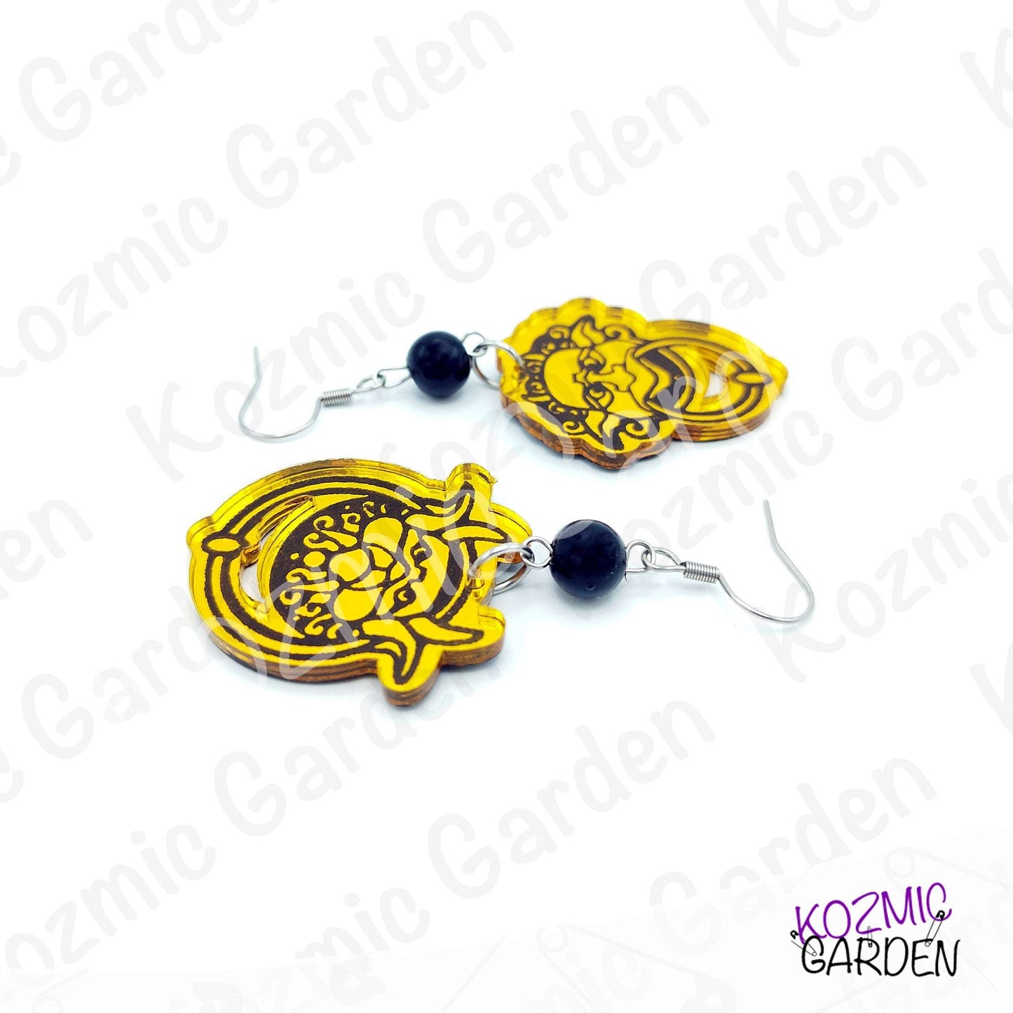 Labyrinth Door Knocker Mismatched Earrings