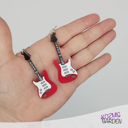 ELECTRIC GUITAR EARRINGS | Rock your style!