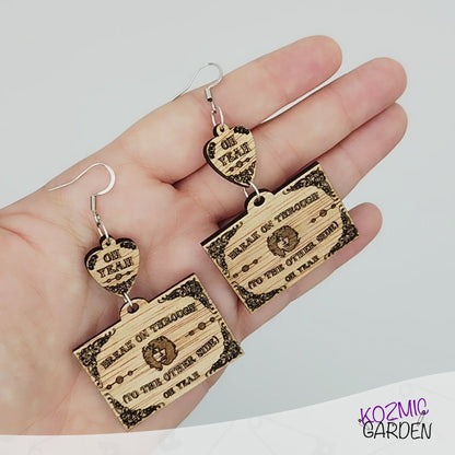 JIM MORRISON OUIJA EARRINGS | Break on Through (to the Other Side)!