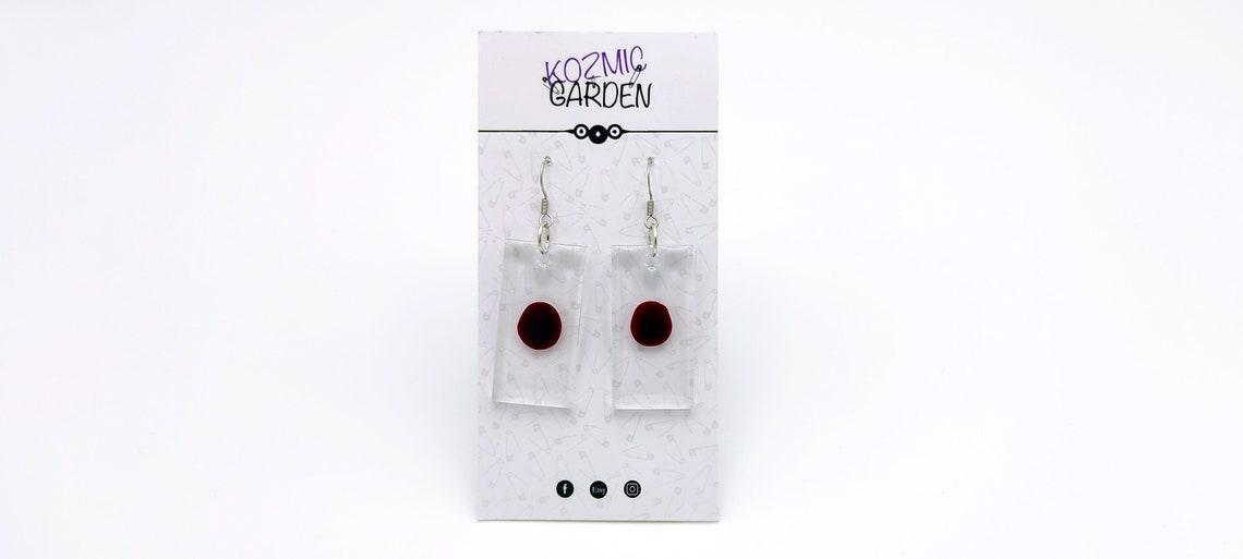 DEXTER's BLOOD SLIDE Earrings - Kozmic Garden