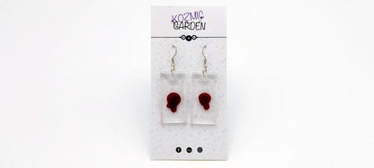 DEXTER's BLOOD SLIDE Earrings - Kozmic Garden