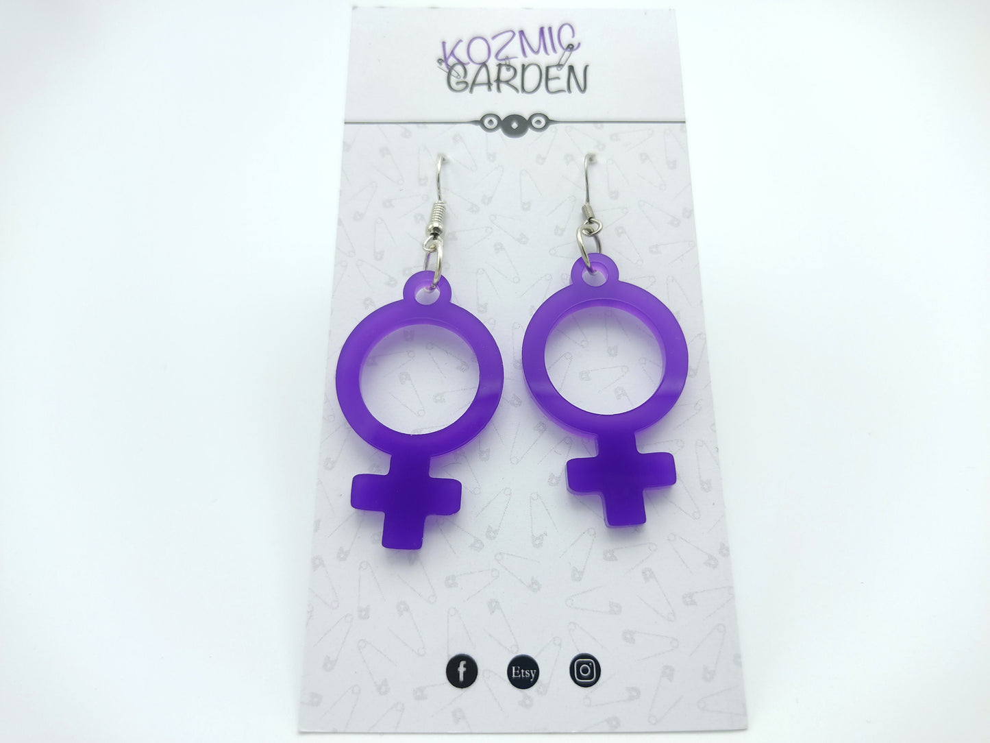 FEMINIST SYMBOL EARRINGS | Make a Statement for Equality!