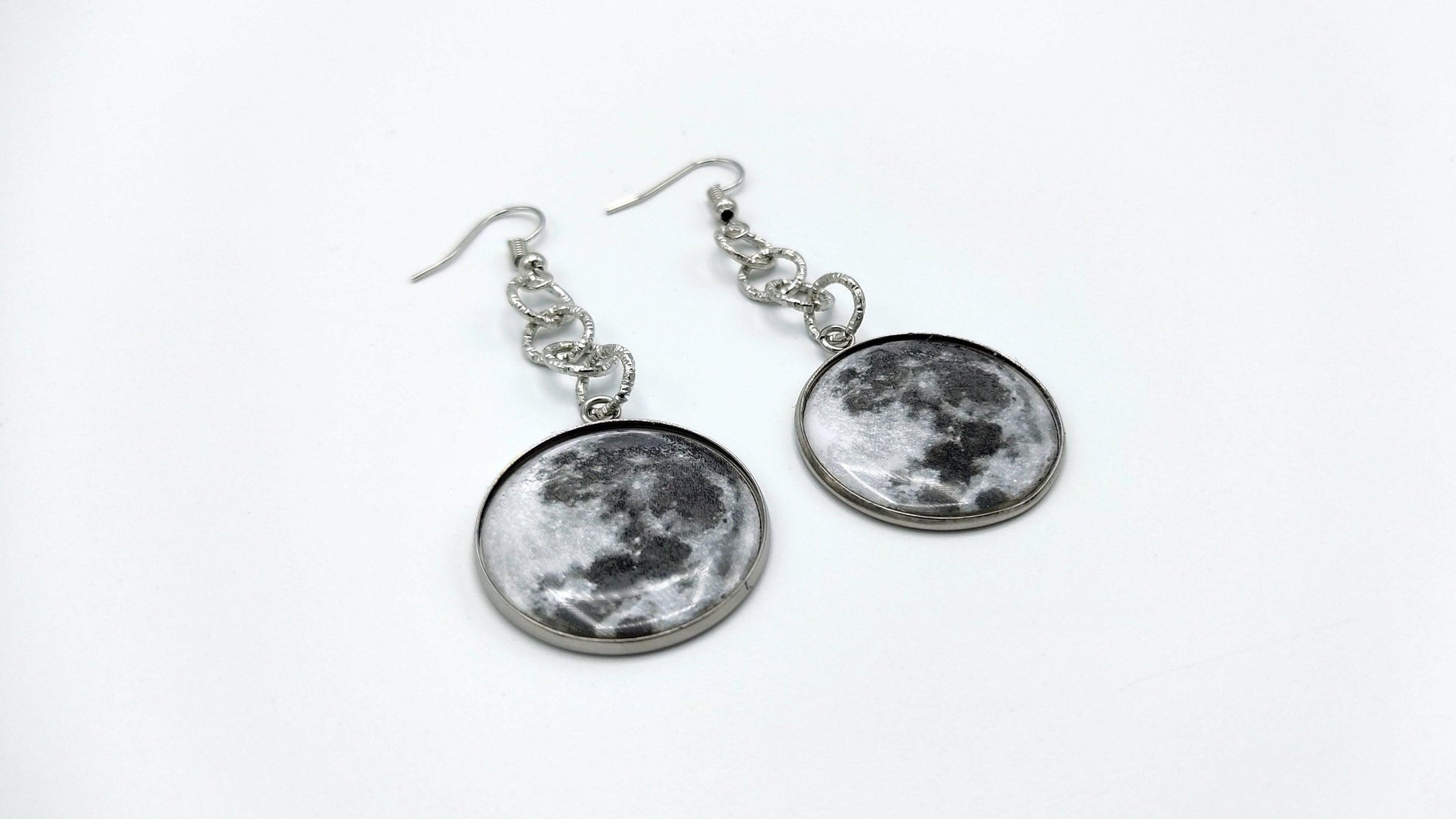 FULL MOON EARRINGS - Kozmic Garden