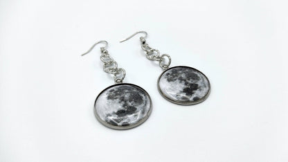 FULL MOON EARRINGS - Kozmic Garden