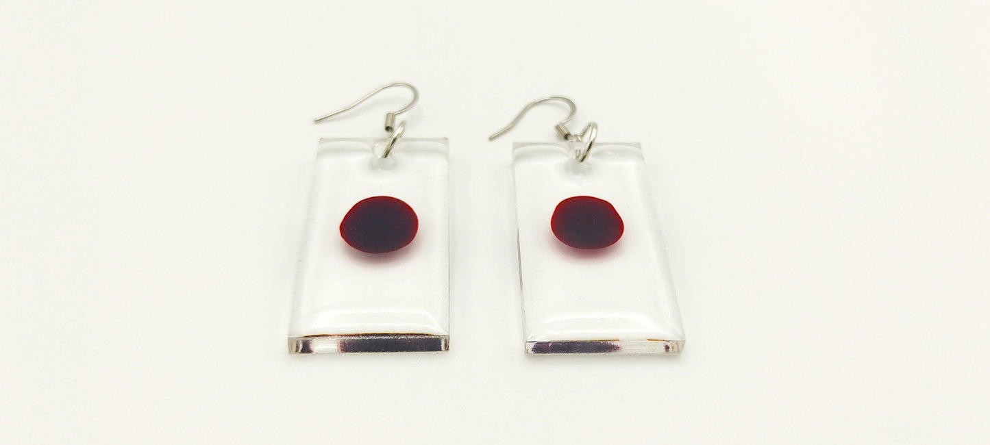 DEXTER's BLOOD SLIDE Earrings - Kozmic Garden