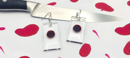 DEXTER's BLOOD SLIDE Earrings - Kozmic Garden