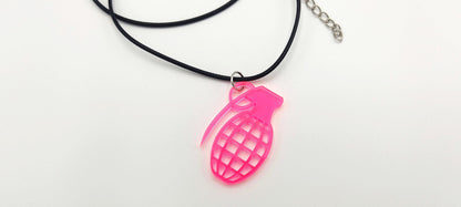 HAND GRENADE PENDANT - Kozmic Garden