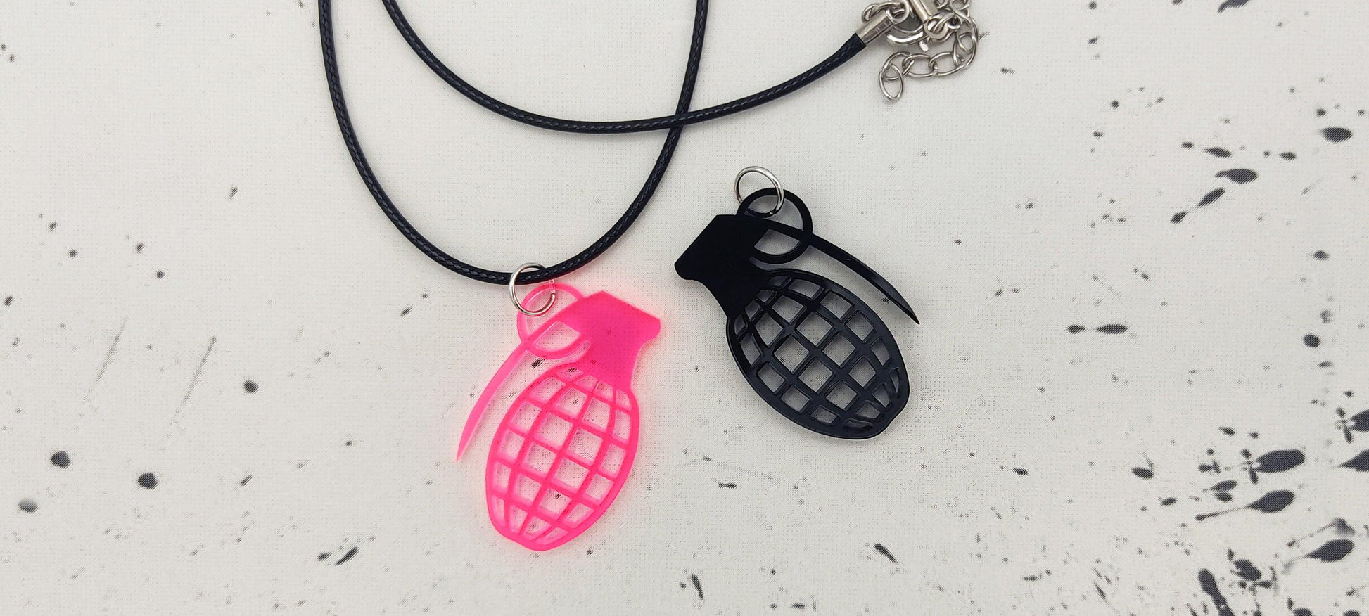 HAND GRENADE PENDANT - Kozmic Garden