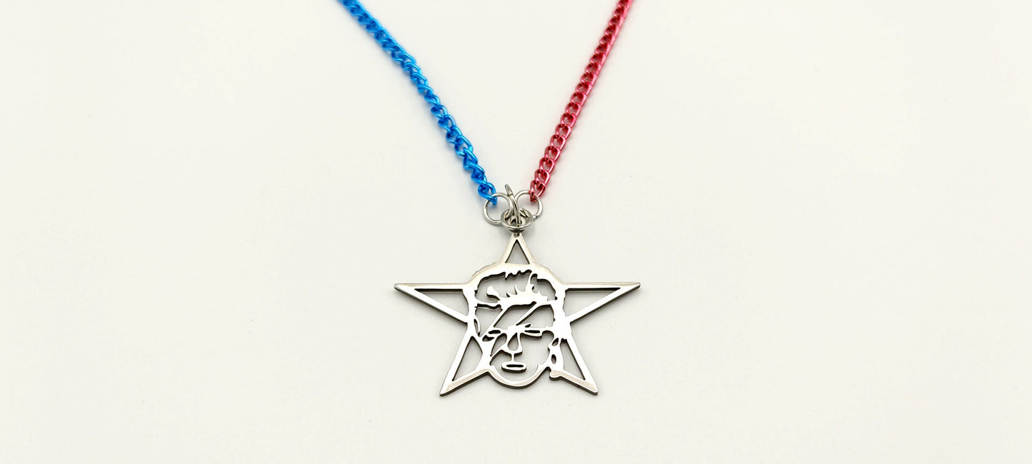 DAVID BOWIE NECKLACE - Kozmic Garden